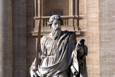 heykelin vaticano içinde