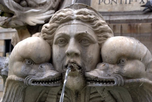 Estatua en Piazza Navona —  Fotos de Stock