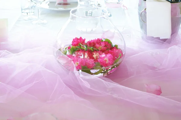 Pink Table — Stock Photo, Image