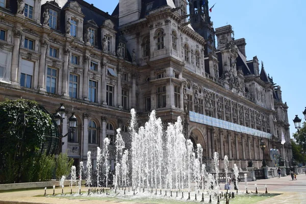 Landschaft Denkmäler Gebäude Und Schöne Ecken Von Paris — Stockfoto