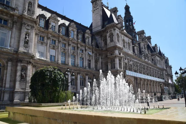 Ландшафт Пам Ятники Будівлі Гарні Куточки Парижа — стокове фото