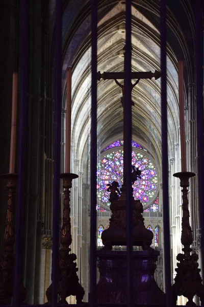 Reims Hermosa Ciudad Región Del Gran Este Noreste Francia — Foto de Stock