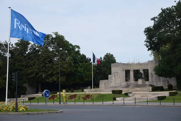 Reims Hermosa Ciudad Región Del Gran Este Noreste Francia — Foto de Stock