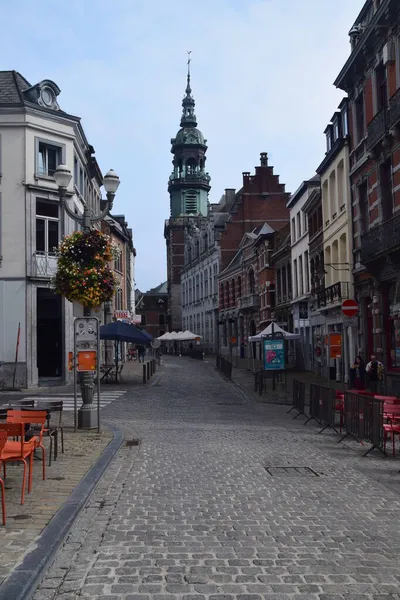 Mons Krásné Město Jihozápadě Belgie — Stock fotografie