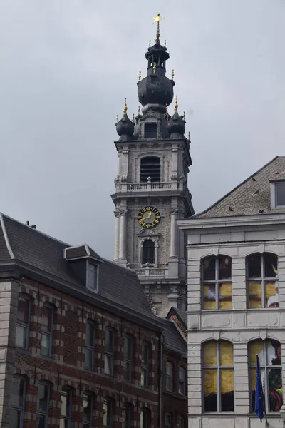 Mons Schöne Stadt Südwesten Belgiens — Stockfoto