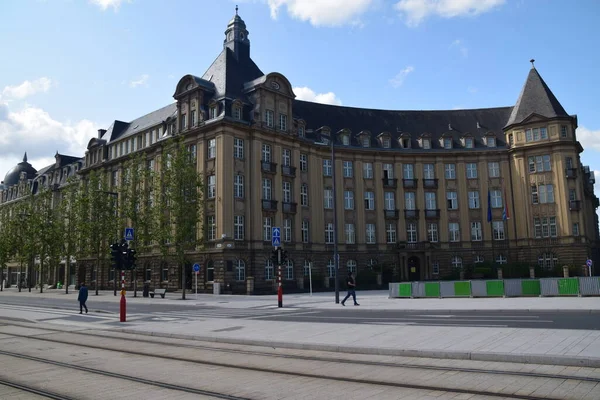 Skyline Architecture Pretty Corners History Louxemburg City — стокове фото