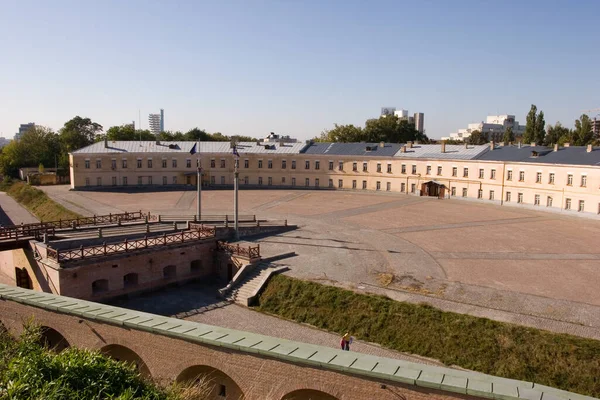 Légi Felvétel Kijevi Erőd Ukrajnában Város Központjában Kijev Jogdíjmentes Stock Képek