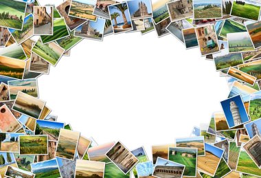 Toskana gelen çok sayıda fotoğraf