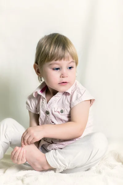 Portrét malé holčičky — Stock fotografie