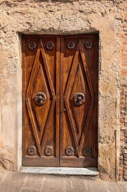 Old door in Tuscany