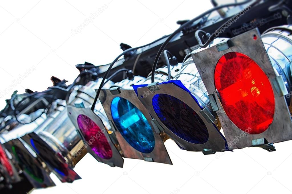 Colorful lighting equipment