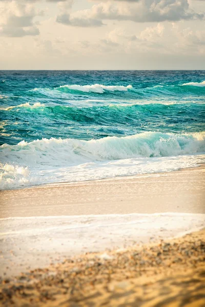 Sea a nd beach of Tropea — Stock Photo, Image