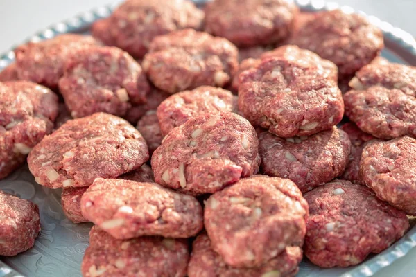 Minced meat meatball — Stock Photo, Image