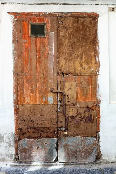 Porta vecchia in Toscana, Italia — Foto Stock