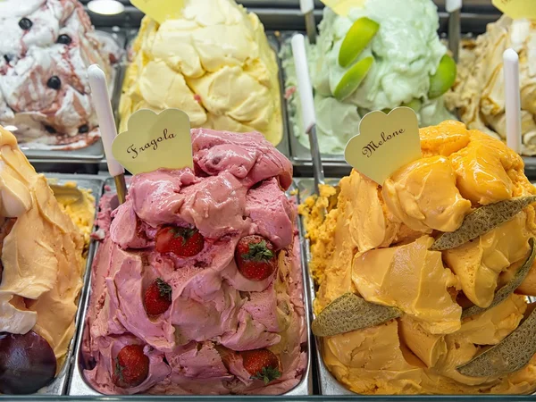 Vassoi del gelato — Foto Stock