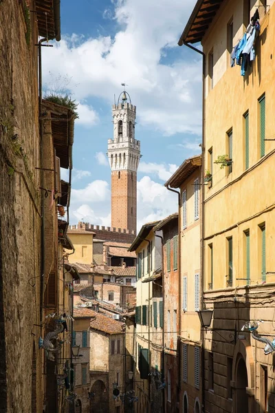 A történelmi Siena város Toszkána — Stock Fotó