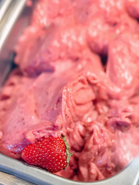 Ice cream tray — Stock Photo, Image