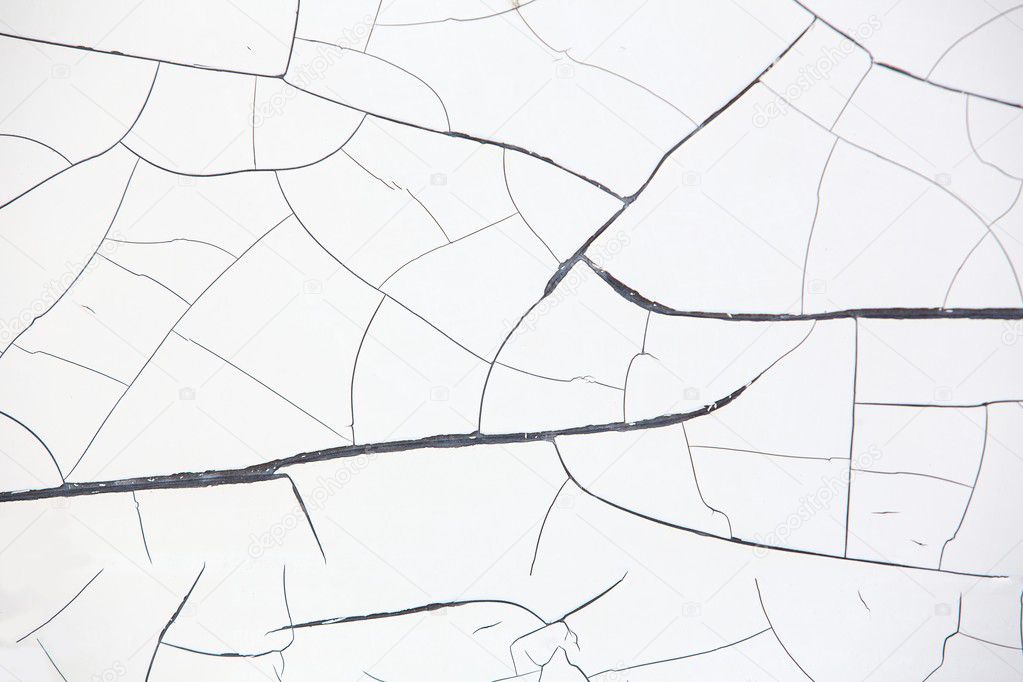 Cracked paint