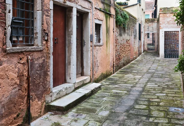 Deatil staré architektury v Benátkách — Stock fotografie