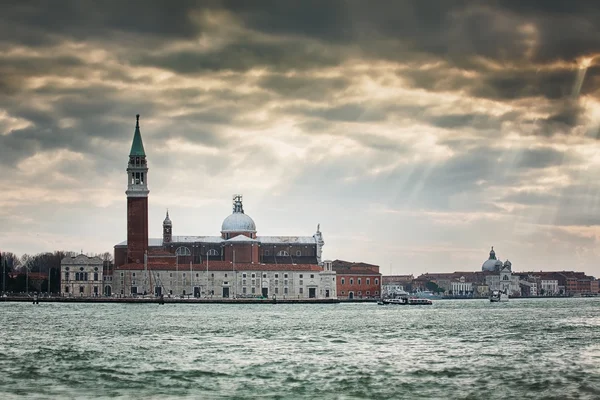 Vista de la isla de San Giorgio, Venecia, Italia — Foto de Stock