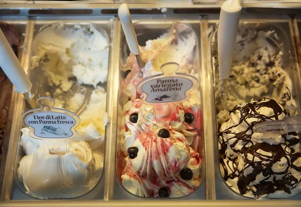 Vassoi del gelato — Foto Stock