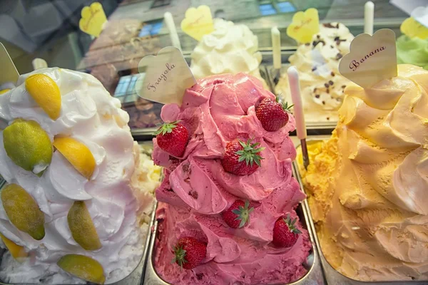 Vassoi del gelato — Foto Stock