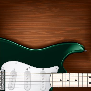 Elektro gitarlı soyut grunge müzik arkaplanı
