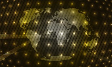 soyut Dünya Haritası