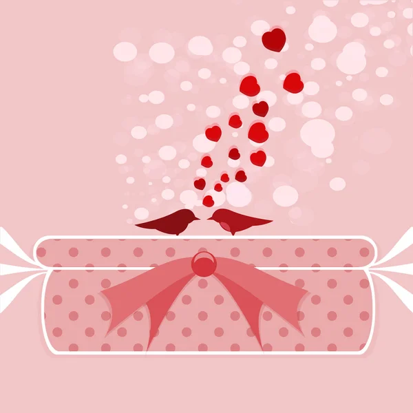 Regalo del Día de San Valentín — Vector de stock