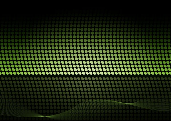 Gröna prickar. abstrakt bakgrund. — Stock vektor