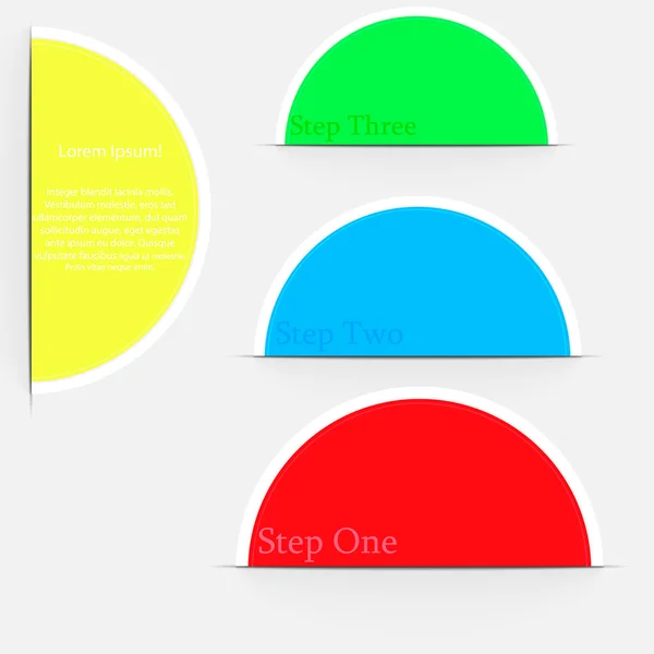 Čtyři barvy — Stockový vektor