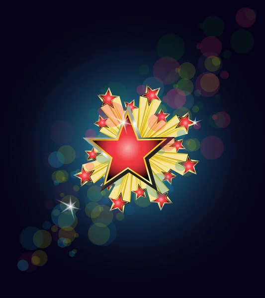 Étoile exploser — Image vectorielle