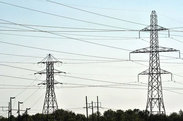 Power Transmission Lines — Stock Photo, Image