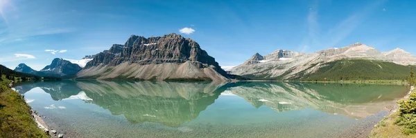 Íj-tó panoráma Jogdíjmentes Stock Képek