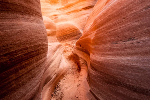 Peek-A-Boo slot canyon Stock Picture