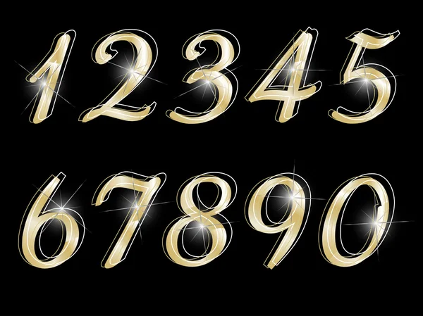 Ozdobna Cisla Stock Vektory Royalty Free Ozdobna Cisla Ilustrace Depositphotos