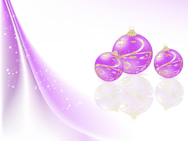 Фіолетовий Різдво — стоковий вектор
