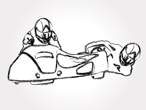 Sidecar. —  Vetores de Stock