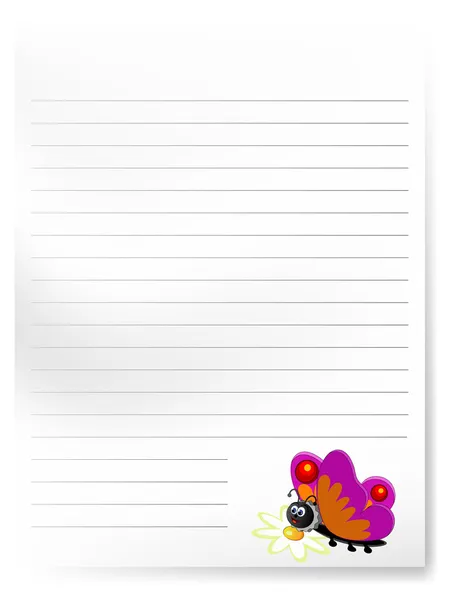 Notepaper — Stock Vector