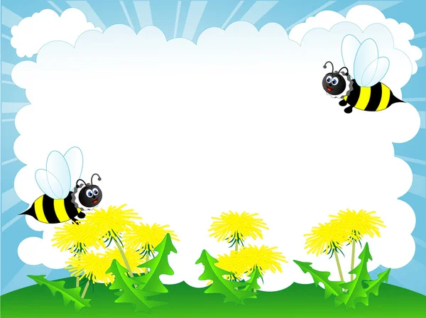 Cartoon bee