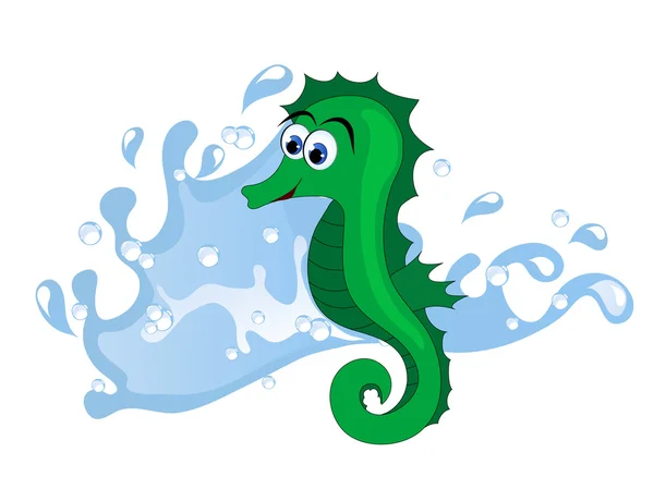 Sea horse — Stock Vector