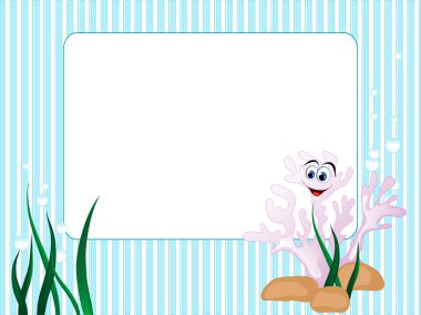 Mavi sökülen çerçeve