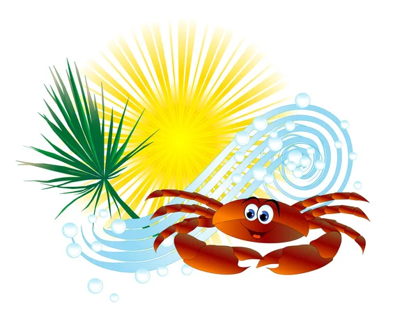 Summer icon — Stock Vector