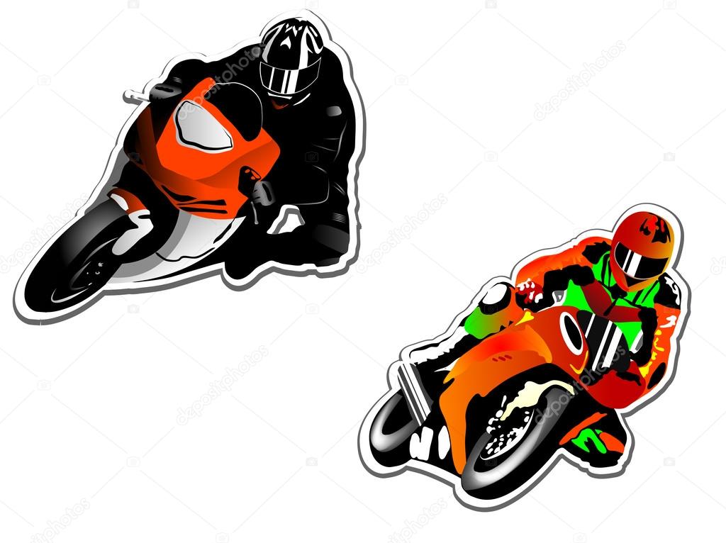 Motorcycle racers
