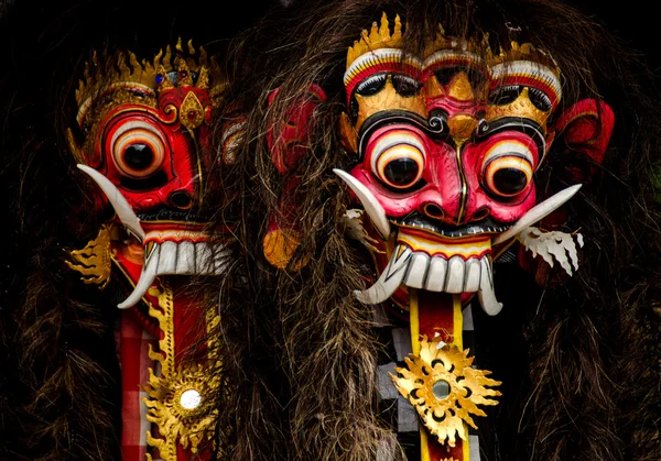 Máscaras balinesas — Fotografia de Stock