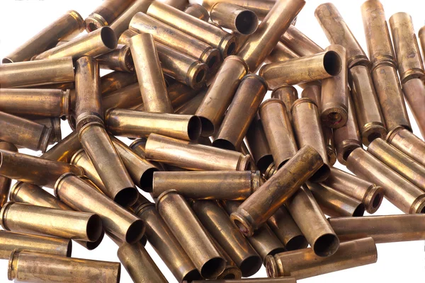 Used .30 carbine shell casing Stock Photo