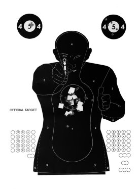 Police Target clipart