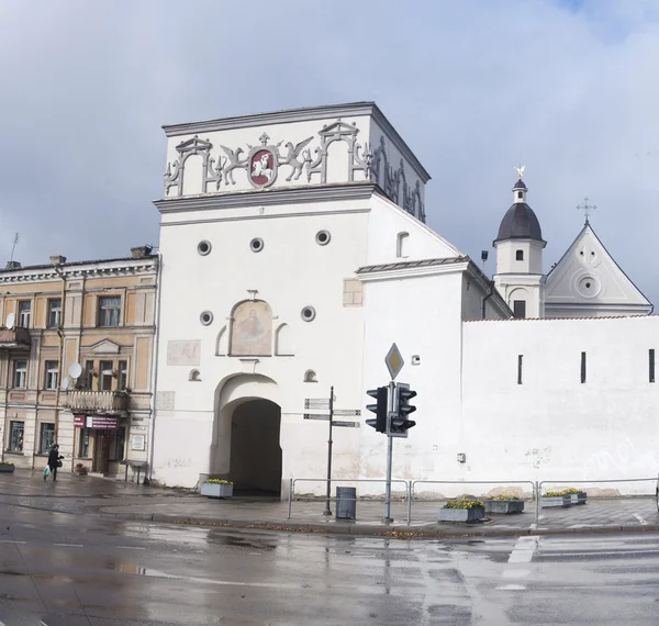 Portões de Dawn, Vilnius Fotos De Bancos De Imagens