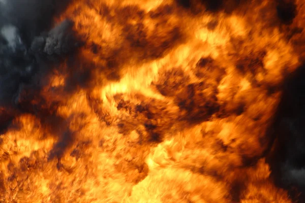 Büyük yangın — Stok fotoğraf