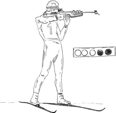 Biatlon atlet